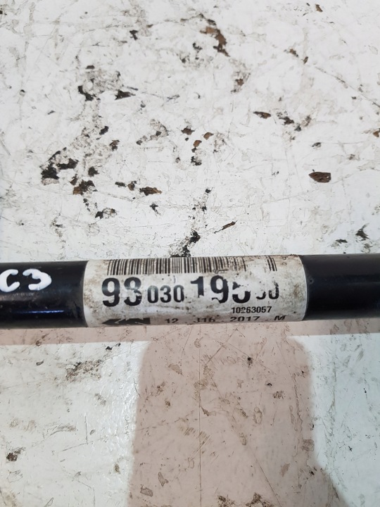DEMI-ARBRE GAUCHE GAUCHE AVANT 9803019580 PEUGEOT 2008 I 208 CITROEN C3 1.2 THP