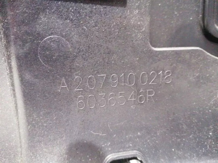 MERCEDES E CLASS W207 AVANT SEAT BACKREST A2079101747 LEATHER 9E43
