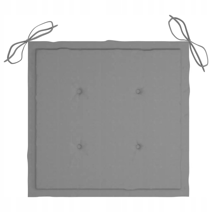 KRZESLA OGRODOWE AVEC COUSSINS 4 PCS LITE BOIS AKACJOWE