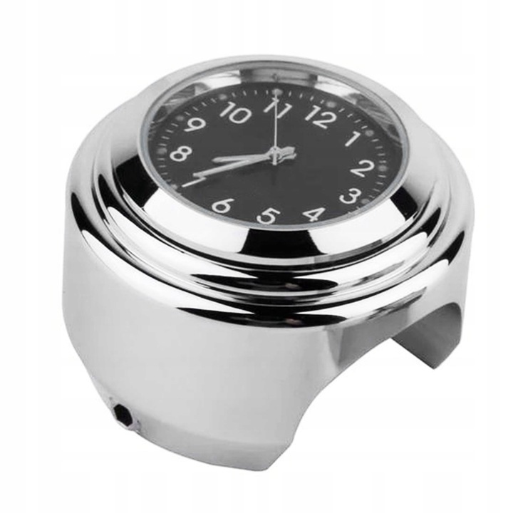 CROMO CROMADO RELOJ AL VOLANTE MOTOCYKLO 