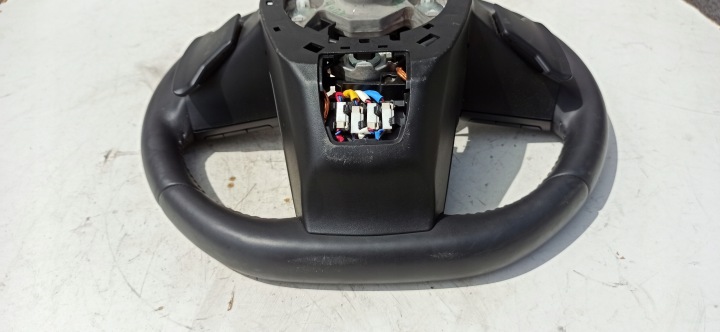 NISSAN QASHQAI III J12 VOLANT MULTIFONCTION CUIR PALETTES 48430-6UJ2D