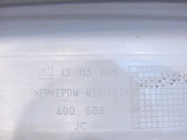 PROTECTION MONTANTS A GAUCHE OPEL ASTRA III H 13113885
