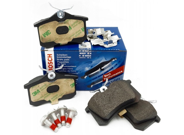 BOSCH 0 986 494 596 SET PADS HAMULCOWYCH, BRAKES TARCZOWE 