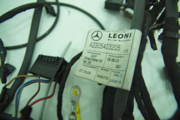 FAISCEAU DE CÂBLES LADOWANIA BATTERIE MODULE A2305400945 BCM MERCEDES SL R230
