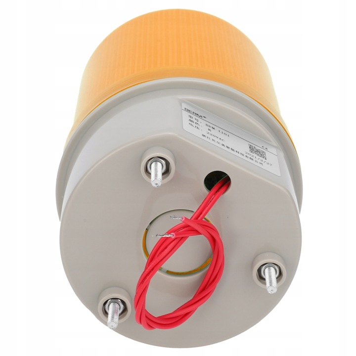 PHARE SIGNALISATION LANTERNE D'AVERTISSEMENT BARRE LED JAUNE LED AC 220V BEM-1101