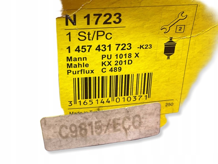 FILTRE CARBURANTS BOSCH VOLVO C30 N1723 ORIGINAL