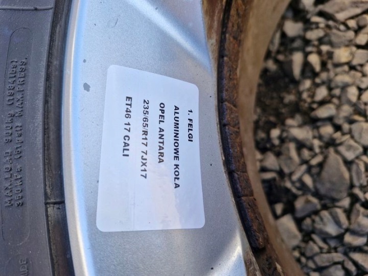 JANTES ALUMINIUM OPEL ANTARA 5X115 7JX17 ET46 17 ÉTRIERS CHEVROLET CAPTIVA
