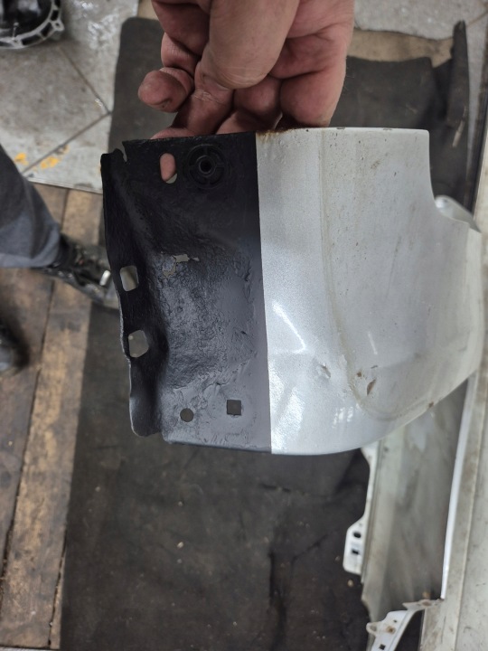 AILE AVANT AVANT DROIT FORD C-MAX MK1 ARGENTÉ METALIC PEINTURE 03