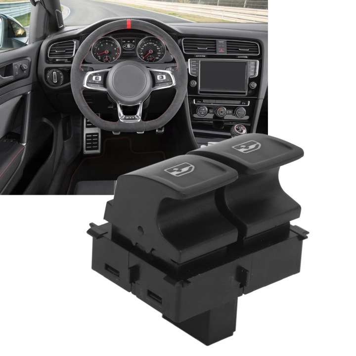 COMMUTATEUR VITRES RÉSEAUX ÉLECTRIQUES SUR STRONIE CONDUCTEUR AVANT VERS MK7 2013-2021 5G0959858B