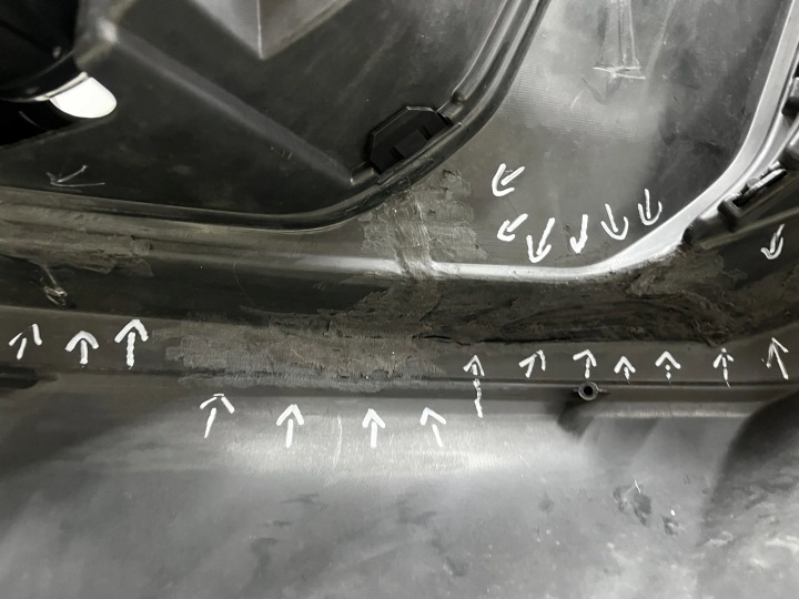 PARE-CHOCS AVANT MITSUBISHI ASX 1 I 16-19R. LIFT AVANT 6400H242ZZ