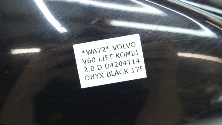 RÉTROVISEUR GAUCHE 9 GOUPILLE PLIANT VOLVO V60 I LIFT ANGLAIS