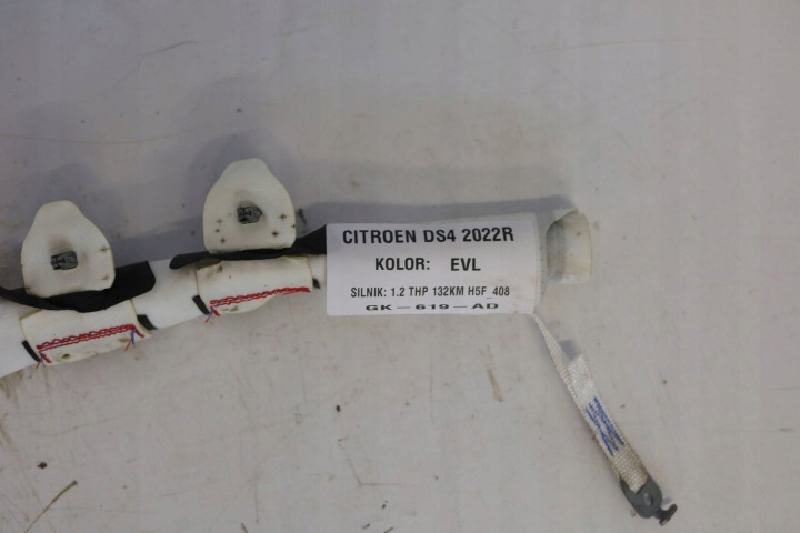 RIDEAU SÉCURITÉ AIRBAG GAUCHE CITROEN DS4 II 2022 ANNÉE 9830943980