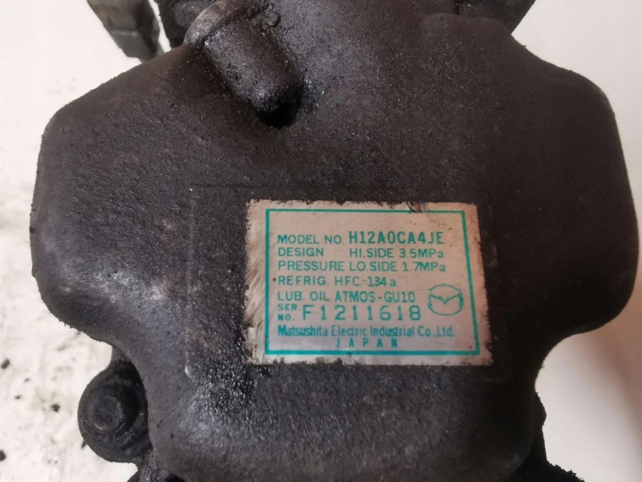 COMPRESSEUR DE CLIMATISATION MAZDA 6 BERLINE COMPACTE (GH) H12A0CA4JE 2.0L DIESEL 120KW