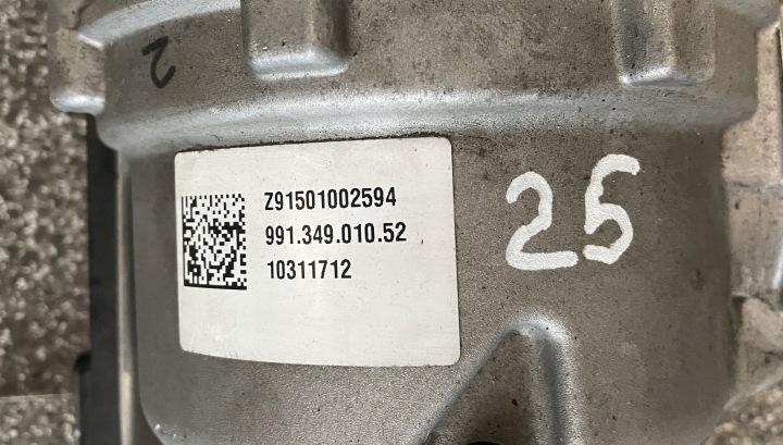 RÉDUCTEUR DE VITESSE PONT AVANT 991349010 PORSCHE 911 4S