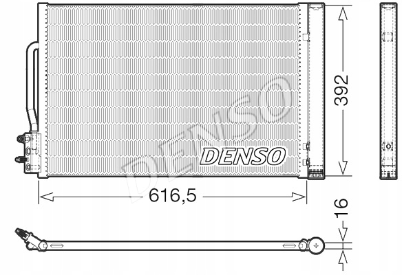 DENSO CONDENSADOR OPEL INSIGNIA B 17- 