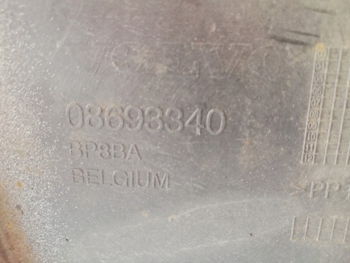 VOLVO V70 LIFT 2005-2007 ANNÉE PARE-CHOCS AVANT 08693340 BA64
