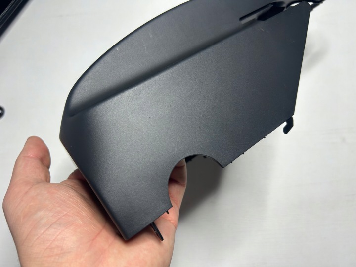 AUDI Q3 I 8U 2011-2018 INFÉRIEURE PROTECTION COLONNES CAOUTCHOUC 8U0 ORIGINAL