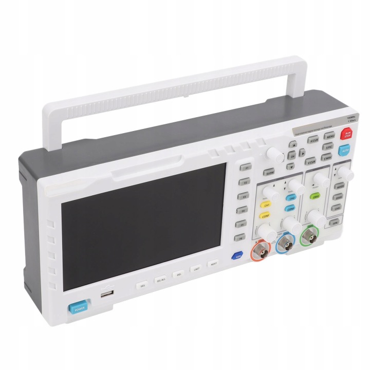 OSCYLOSKOP NUMÉRIQUE LCD 1014D PORTABLE 2-KANALOWY GÉNÉRATEUR SYGNALU 5M
