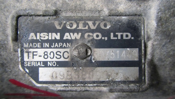 VOLVO XC60 2.4 BOÎTE DE VITESSES 30751449