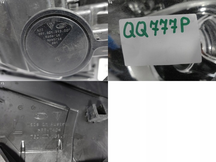 PORSCHE MACAN 95B 13-18 PHARE XÉNON LED ROTATIF PDLS GAUCHE AVANT EUROPE