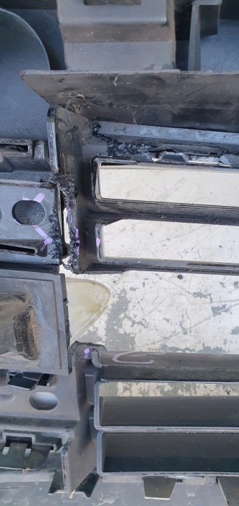 RENAULT GRAND SCENIC III 012-015 LIFT PARE-CHOCS AVANT AVANT