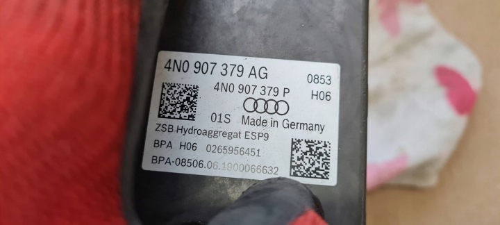 A7 C8 4K POMPE DE FREIN ABS CONTRÔLEUR 4N0907379AG 4N0614517BC A6 C8 4K