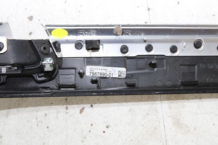 MOULURE DÉCOR FLANC PORTES PRWA ARRIÈRE ARRIÈRE BMW F02 INDIVIDUAL 7967890 PIANO
