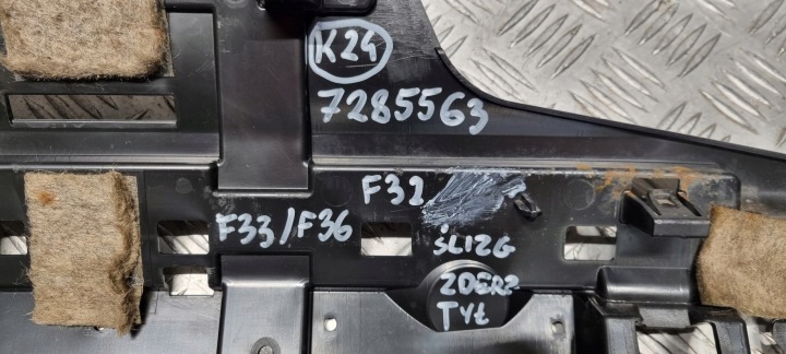 BMW F32 F33 F36 GLISSIÈRE PARE-CHOCS ARRIÈRE ARRIÈRE 7285563