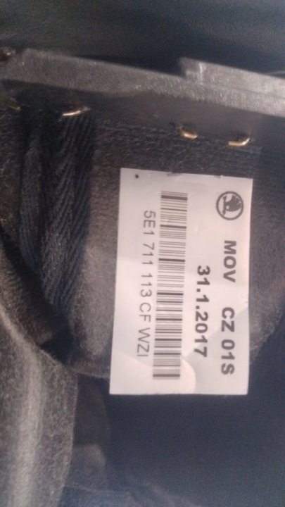 CÂBLE CHANGEMENTS VITESSE MILIEU SKODA OCTAVIA MK3 (5E) 5E1711113CF