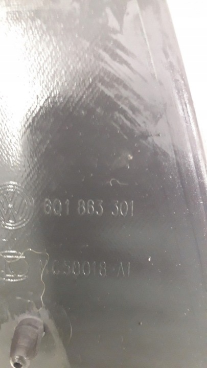 CAOUTCHOUC TUNNELS CENTRAL 6Q1863301 VW POLO 9N 01-09
