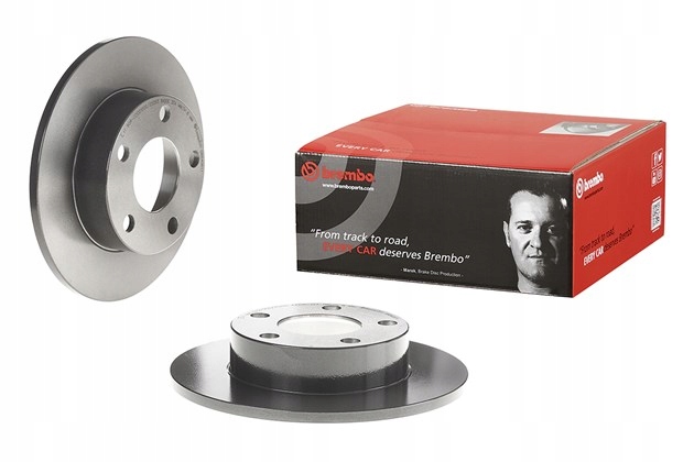 BREMBO TARCZE+KLOCKI ARRIÈRE AUDI A4 B5 245MM