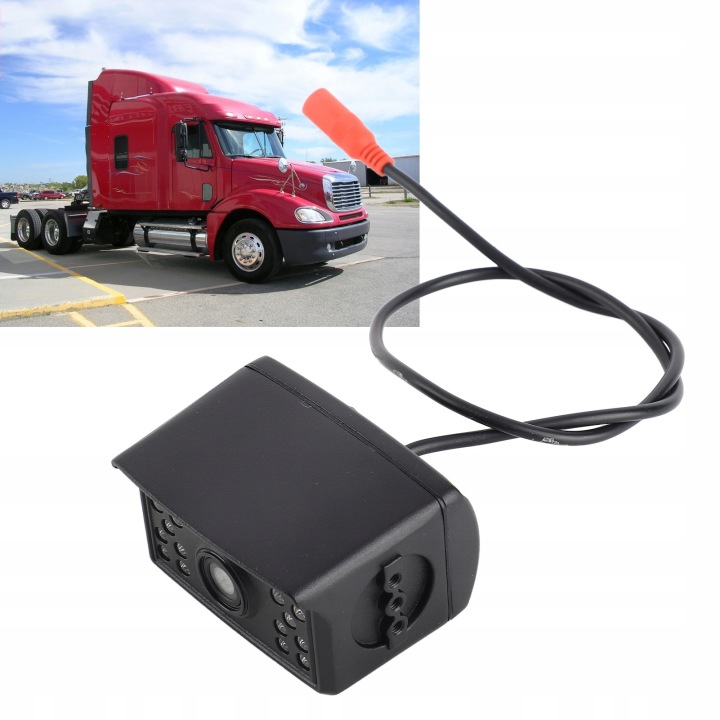 HYDROFUGE CAMÉRA ARRIÈRE HD WIFI 12V-36V VERS VOITURES CAMION CAMPING-CAR