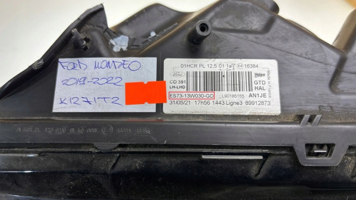 FORD MONDEO MK V 2020 PHARES AVANT