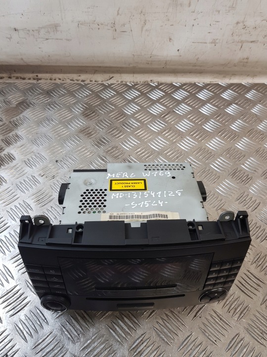 RADIO MF2550 A1698700289 MERCEDES W169 04R- EUROPE