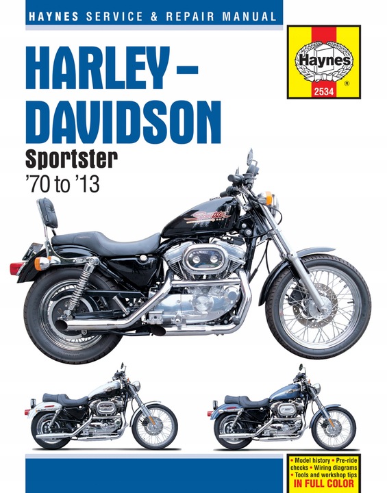 HARLEY-DAVIDSON SPORTSTER (70-13) LIBRO REPARACIÓN 