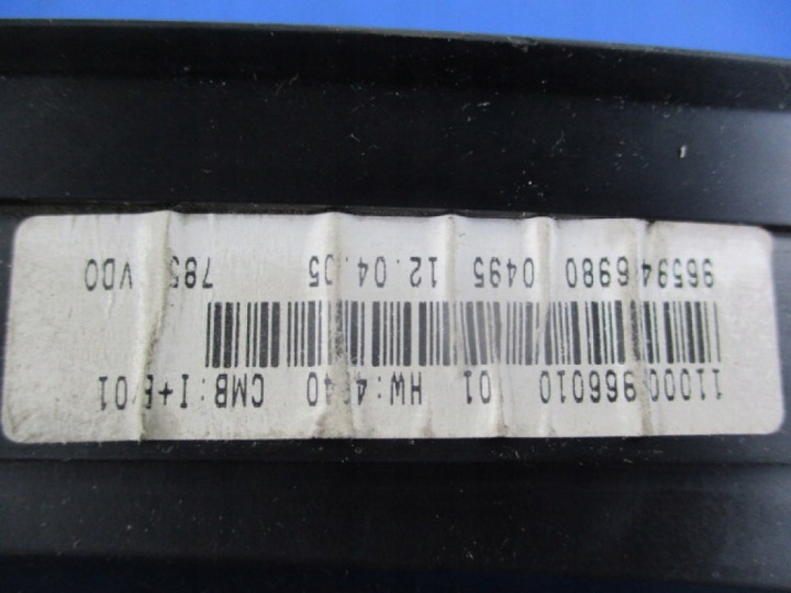 CITROEN XSARA PICASSO LIFT 1.6HDI COMPTEUR 965948980 322TYS KM