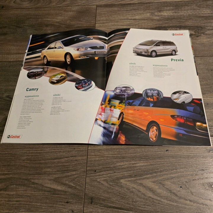 TOYOTA COROLLA AVENSIS CAMRY PREVIA CELICA MR2 RAV4 LAND CRUISER J.POLSKI