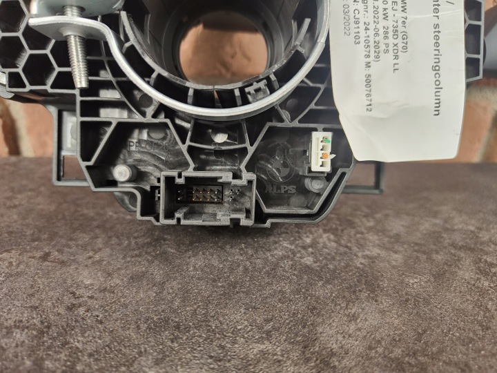 BMW G70 G60 2 PIÈCES U10 MANETTES BANDE COMMUTATEUR CAOUTCHOUC 5A332C4 5A31C14