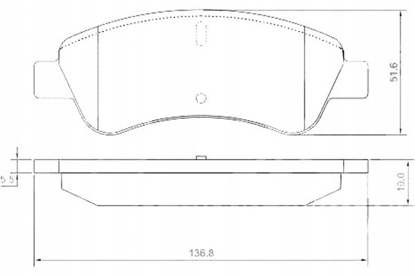 PLAQUETTES FREIN PEUGEOT 307 1.4I 01-