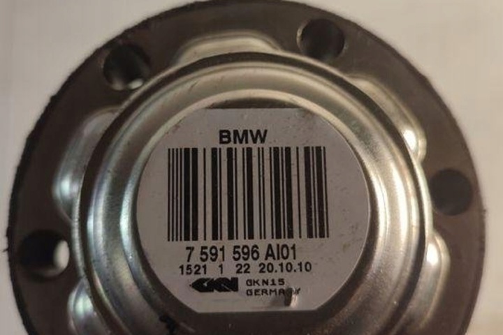 DEMI-ARBRE ARRIÈRE DROITE BMW X1 (E84) 7591596 2.0L DIESEL 150KW 2010