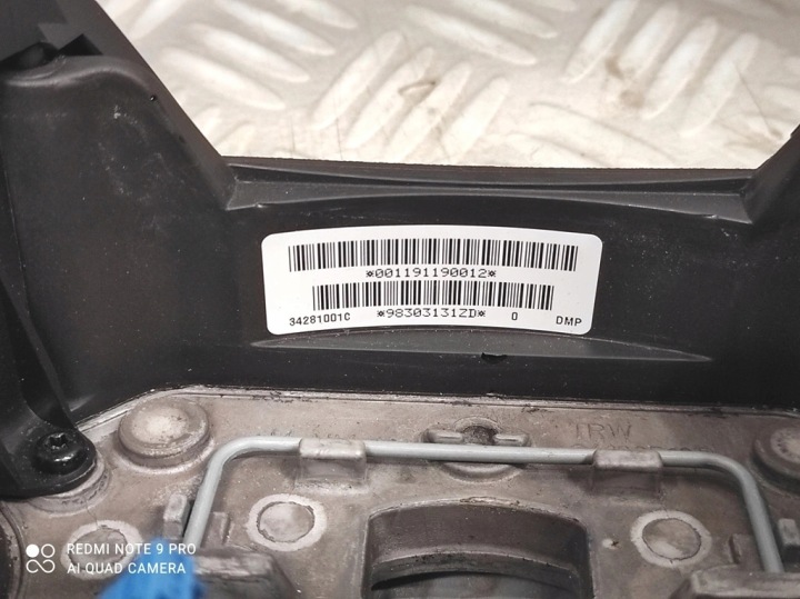 CITROEN C4 CACTUS LIFT VOLANT CUIR CUIR COMMANDE 98303131ZD