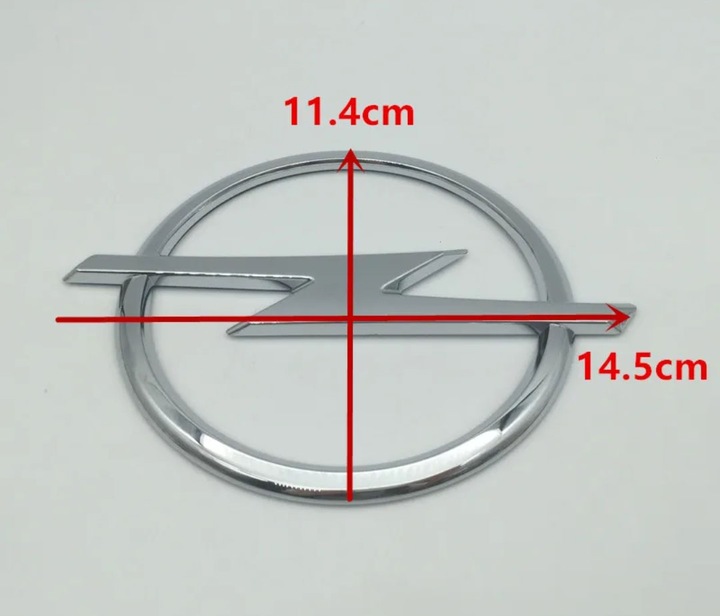 EMBLEMA INSIGNIA OPEL CORSA ASTRA MOKKA INSIGNIA TAPA DE MALETERO PARTE TRASERA CROMO 