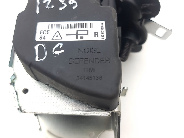 CEINTURE DE SÉCURITÉ ARRIÈRE DROIT MINI COOPER (F56) 34145136 31027428 ÉLECTRIQUE