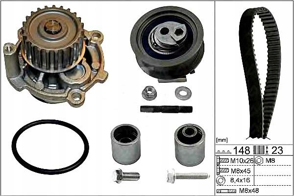 POMPES À EAU KIT LIFTBACK VW