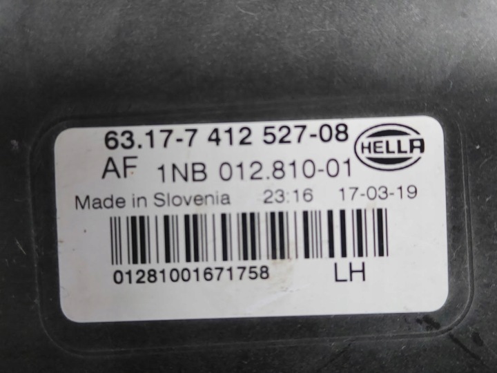 PHARES ANTIBROUILLARD LED FJD GAUCHE BMW X3 G01 X4 G02 1NB01281001