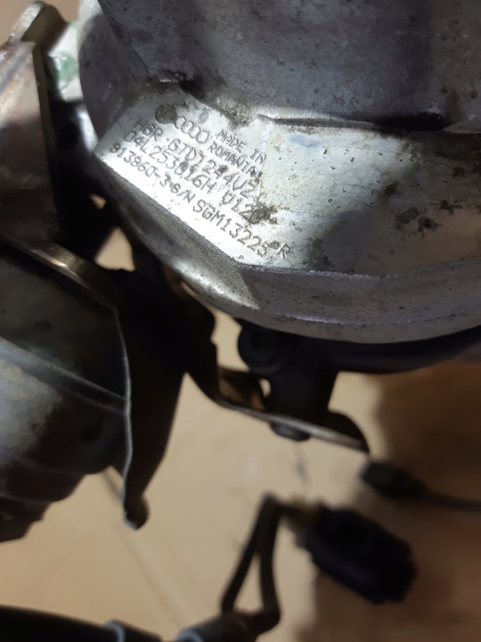 AUDI A3 8V 1.6 TDI TURBINE TURBOCOMPRESSEUR 04L253016H