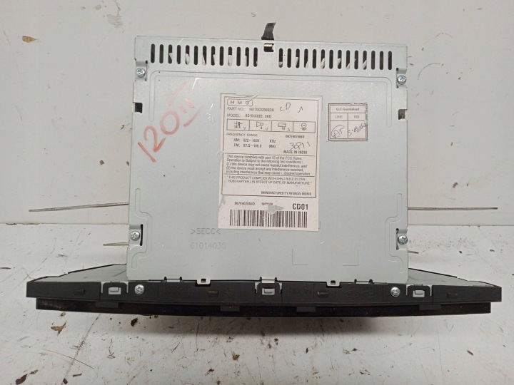 RADIO CD MP3 RDS BLUETOOTH HYUNDAI I20 II 96170C8250SDH