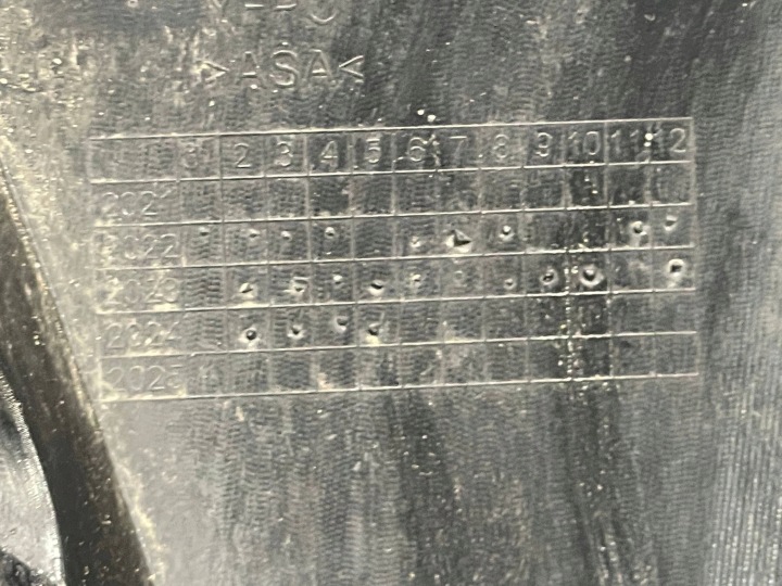 MG HS II 2 24- SPOILER DIFFUSEUR DOUBLURE PARE-CHOCS ARRIÈRE ARRIÈRE