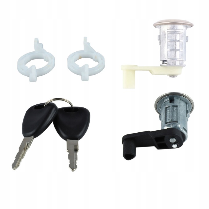 PISTON SERRURE PORTES VOITURES AVEC 2-KLUCZOW SUBSTITUT POUR NAMEGANE CLIO THAL