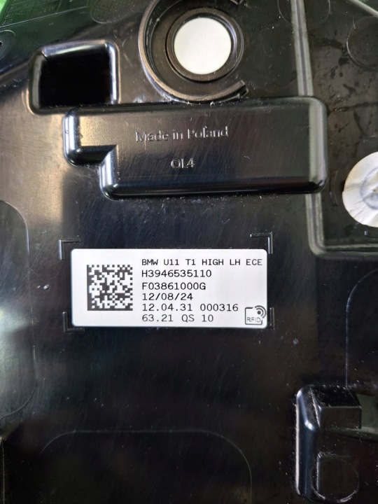 BMW X1 U11 LED HIGH 22- PHARE GAUCHE ARRIÈRE GAUCHE ARRIÈRE H3946535110